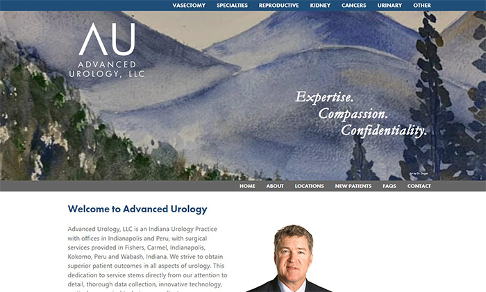 Advanced Urology web site