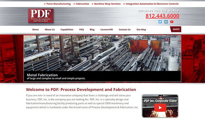 PDF, Inc. web site