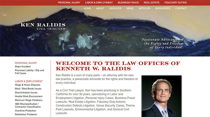 Ken Ralidis web site
